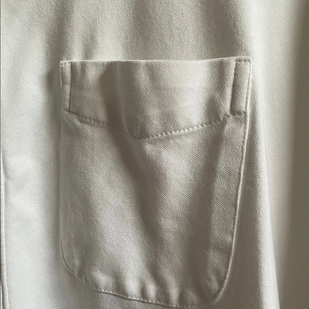 J. Crew White Casual Button Down Shirt